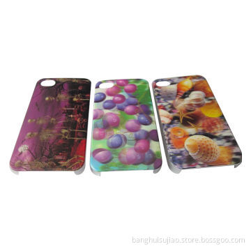 IMD/IML technology PC case for iPhone with 3D change when moving